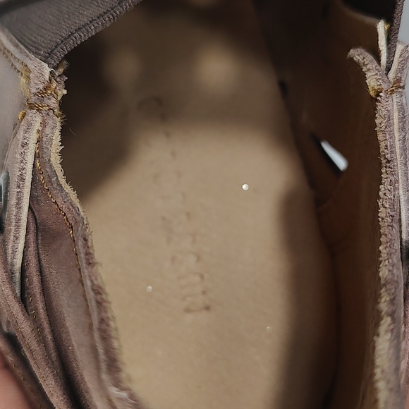 Musse & Cloud by Anthropologie Western Bohemian Cutout Ankle Booties Size 9 - Picture 8 of 9